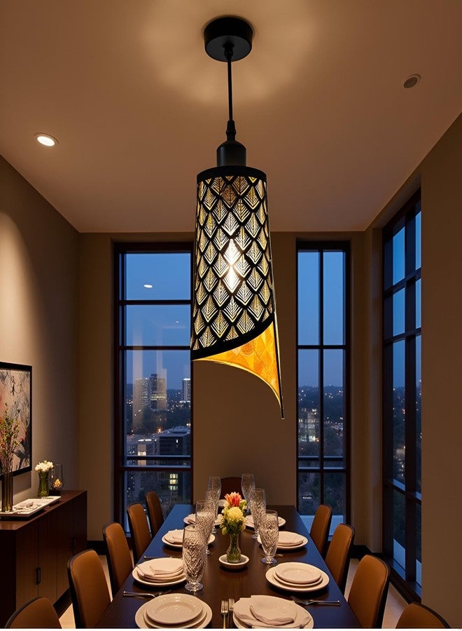 Avior Designer Hanging Lights for Living Room/Bedrooom, Hanging Lamps for Restaurants, Kitchen/Pooja Room, Modern Lights for Cafe Decoration (Pack of 1) - Image 3